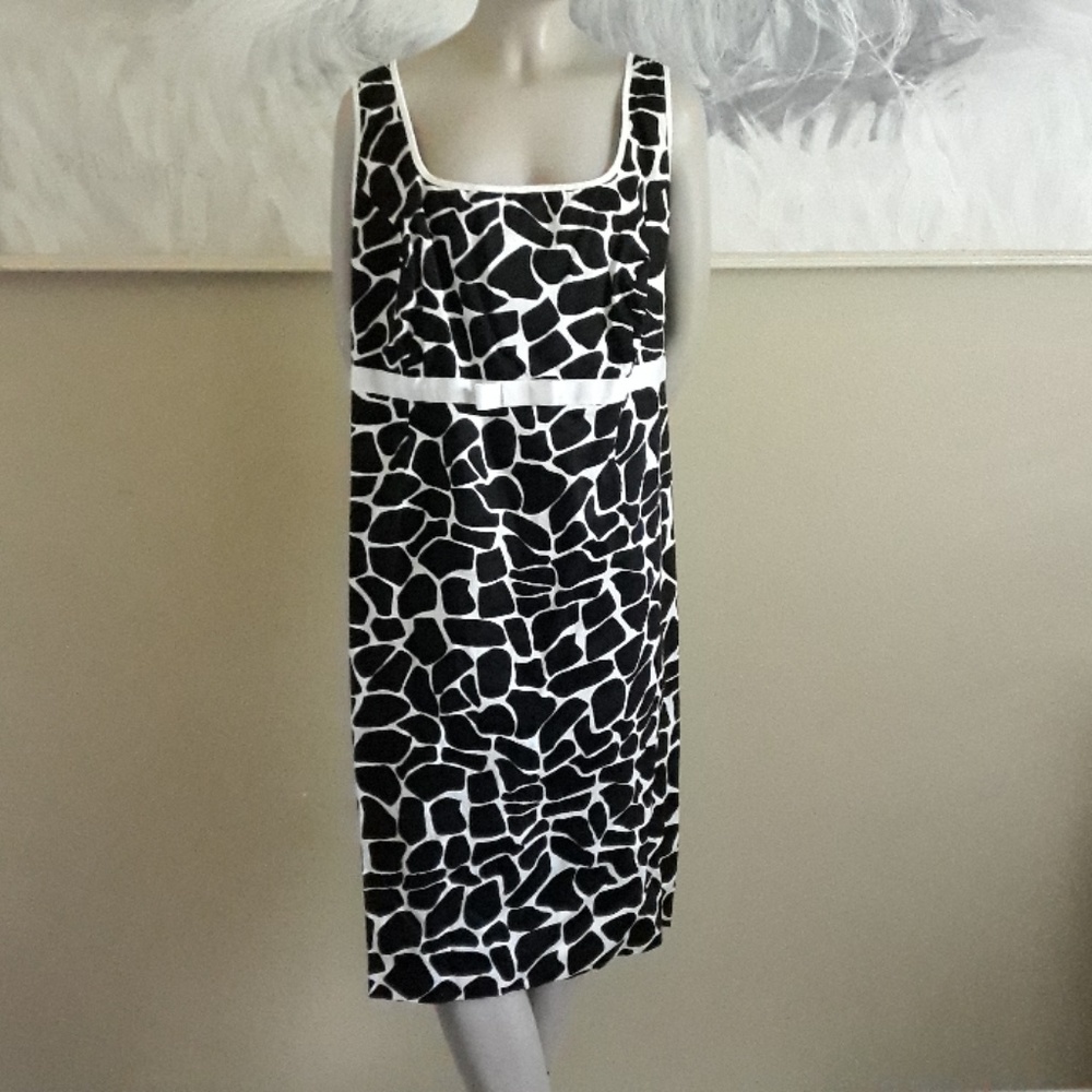 LE BOS Sleeveless Black/White Dress Plus size 20W